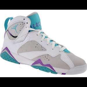 Retro Air Jordan 7 Mineral Blue Purple Grey